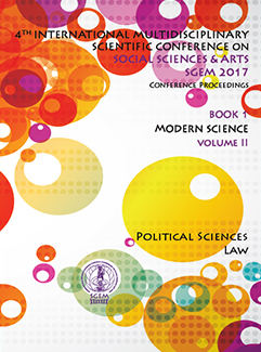 Proceedings SGEM 2017 / Book1 / ISSN 2367-5659
