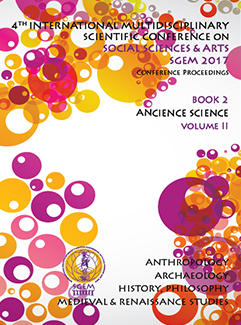 Proceedings SGEM 2017 / Book2 / ISSN 2367-5659
